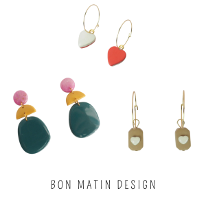 Bon matin Design - Bijoux - Fait au Québec